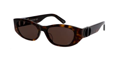 Lunettes de soleil 30Montaigne SU oversize en marron – Dior 